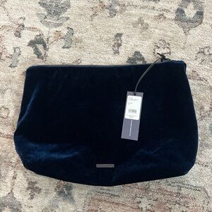 New Rebecca Minkoff Foldover Clutch Navy